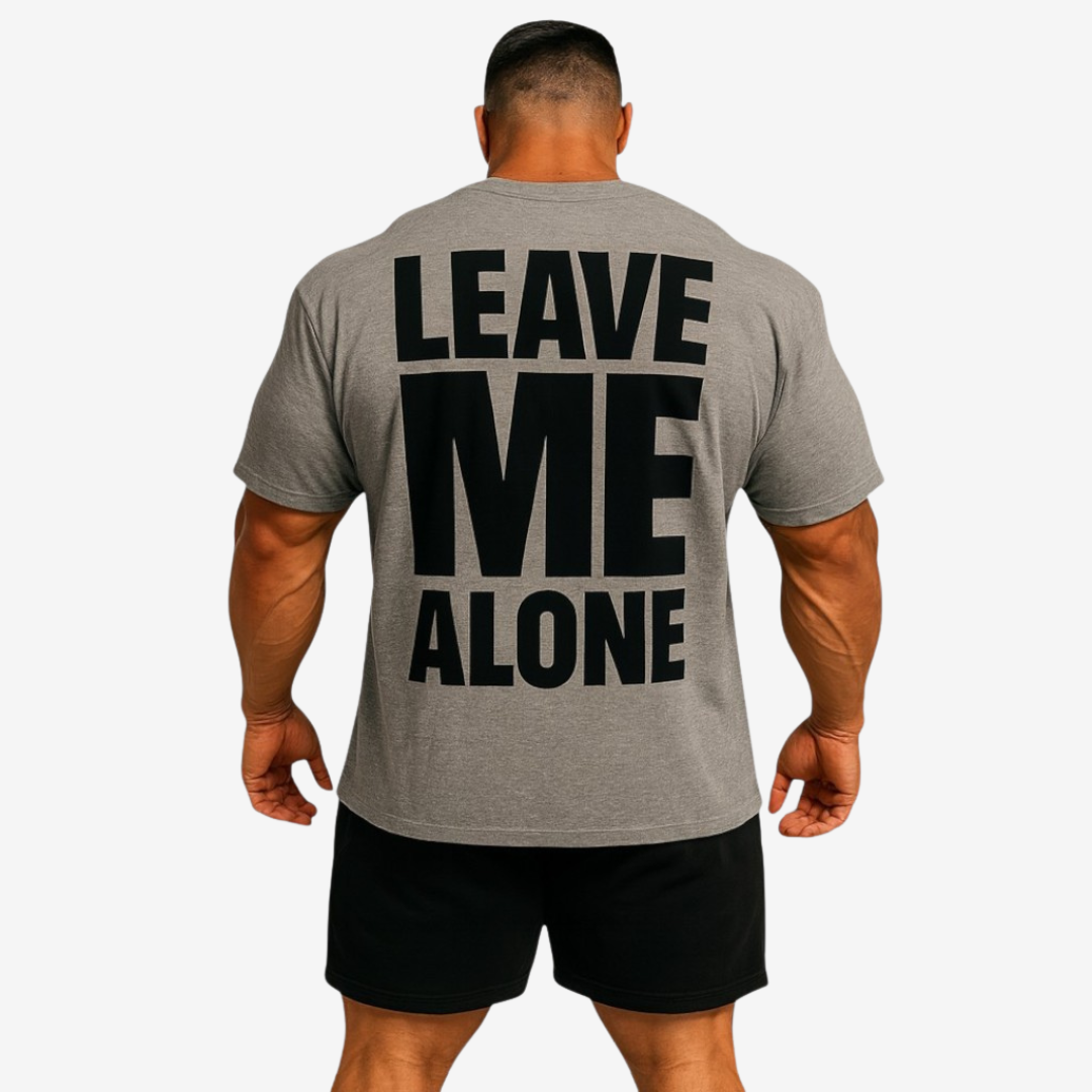 Limited Oversized Shirt "LEAVE ME ALONE"