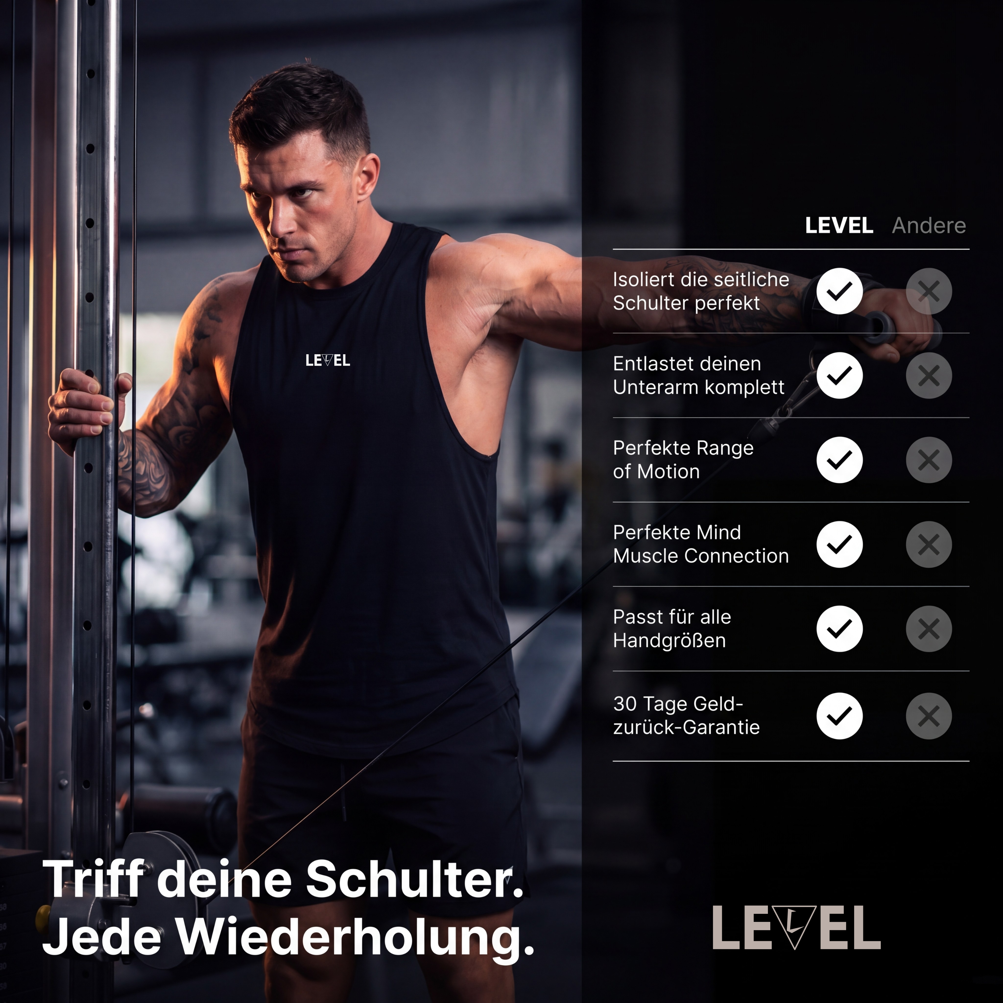 Level Seithebeschlaufen 2.0 mit SideDelt-Technologie