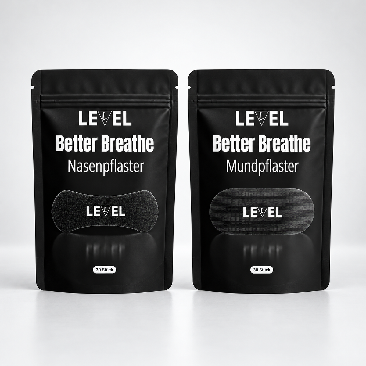 Better Breathe Set 30 NĂ€chte: 1Ă Nasenpflaster + 1Ă Mundpflaster