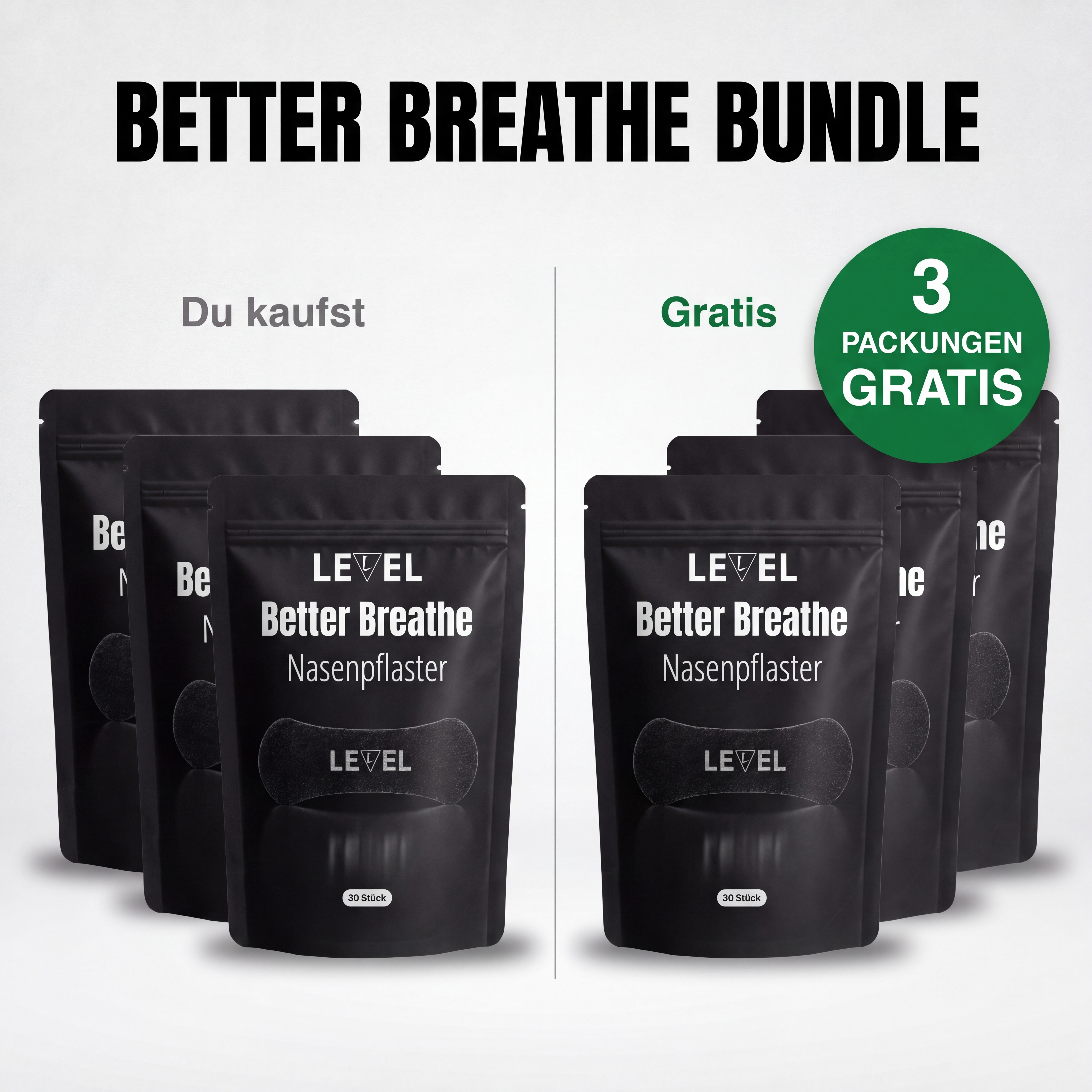 Better Breathe Nasenpflaster mit SkinPro Klebeformel