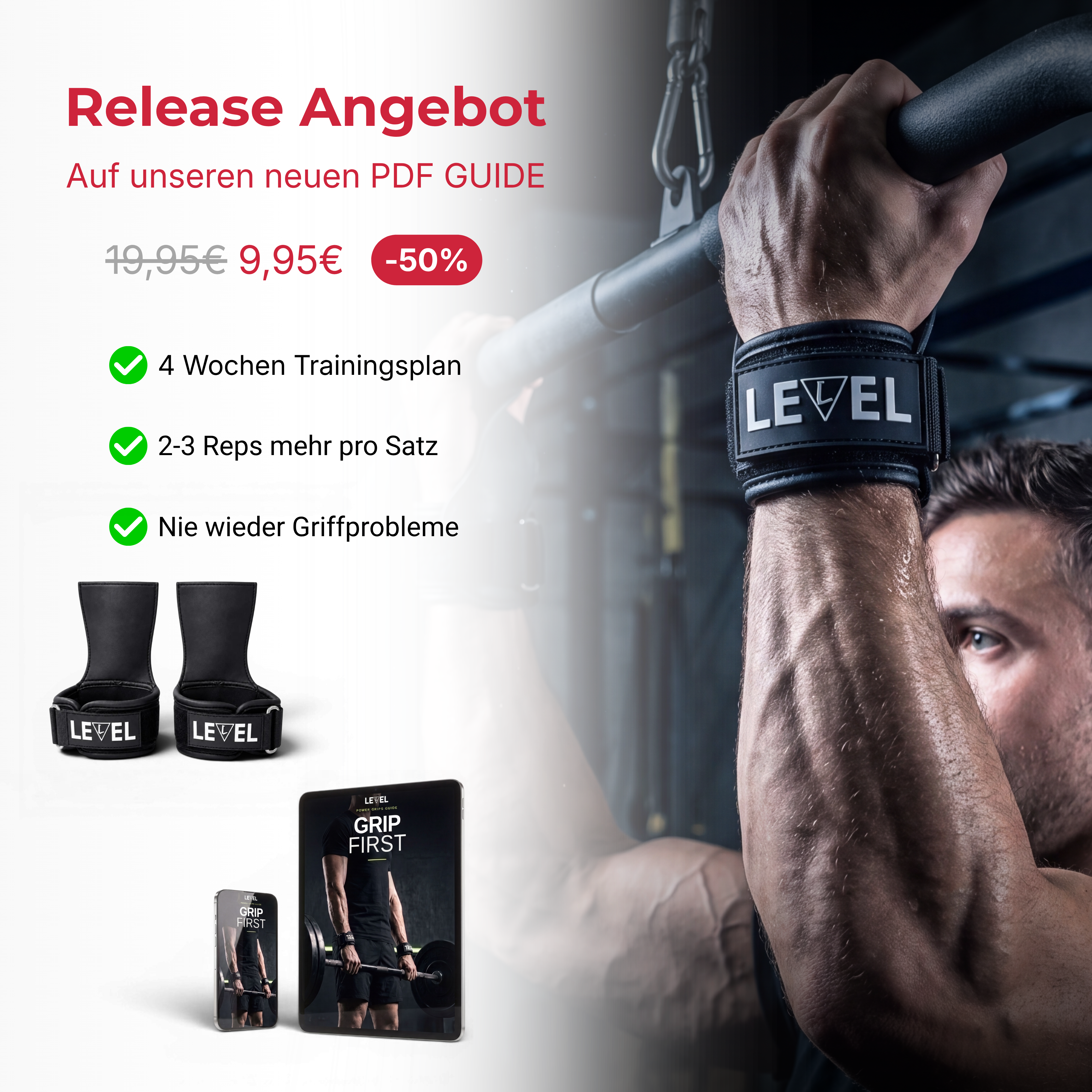 Power Grips mit Flex-Grip-Matrix
