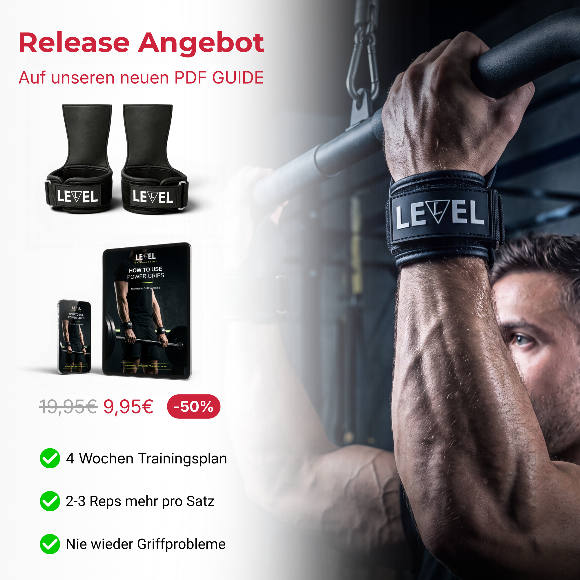 Power Grips mit Flex-Grip-Matrix