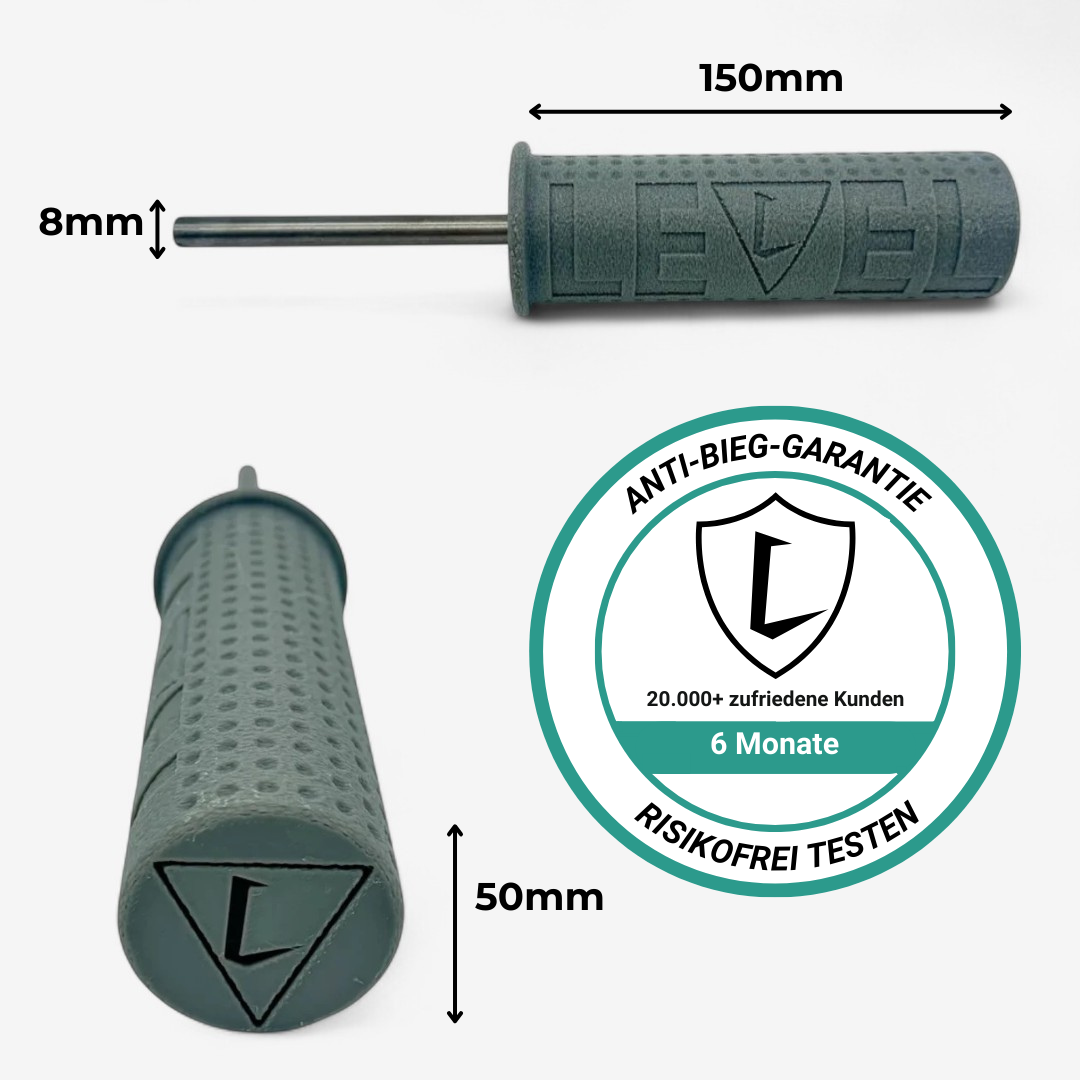 Level Pin® Pro – mit Anti-Bieg-Garantie