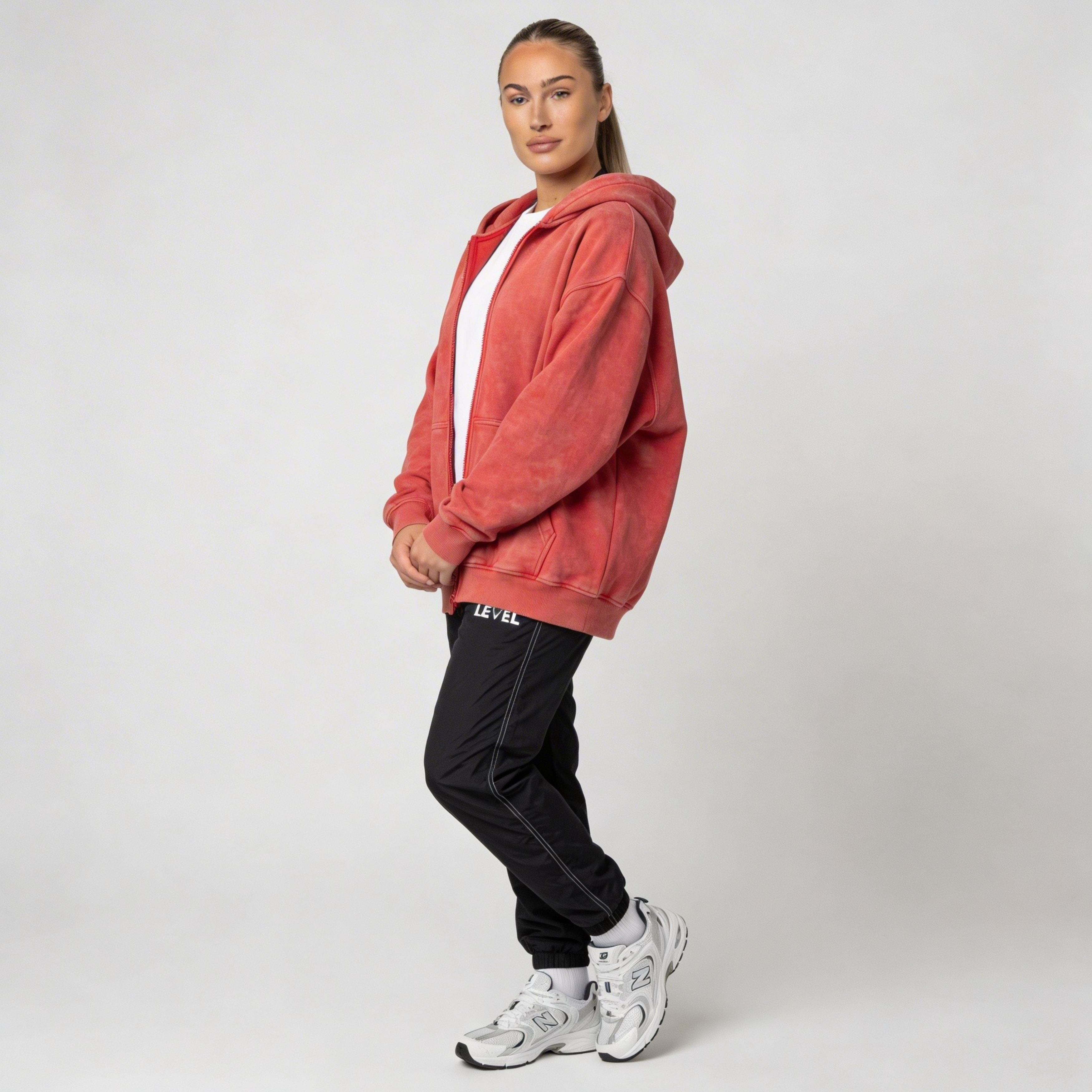 Heavy Washed Zipper