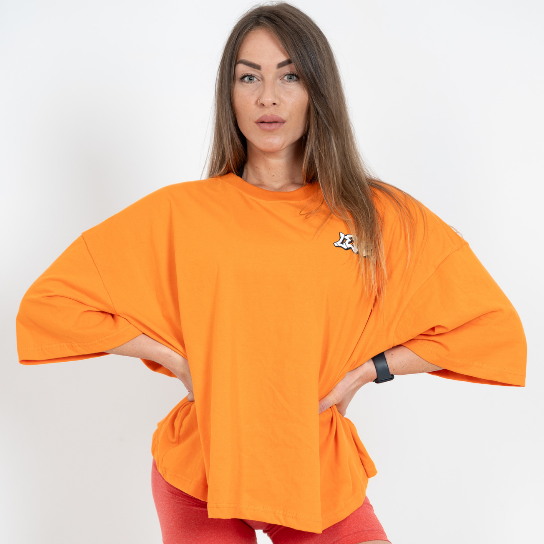Limited 80s Oversized Retro Crop Shirt "Better Together"