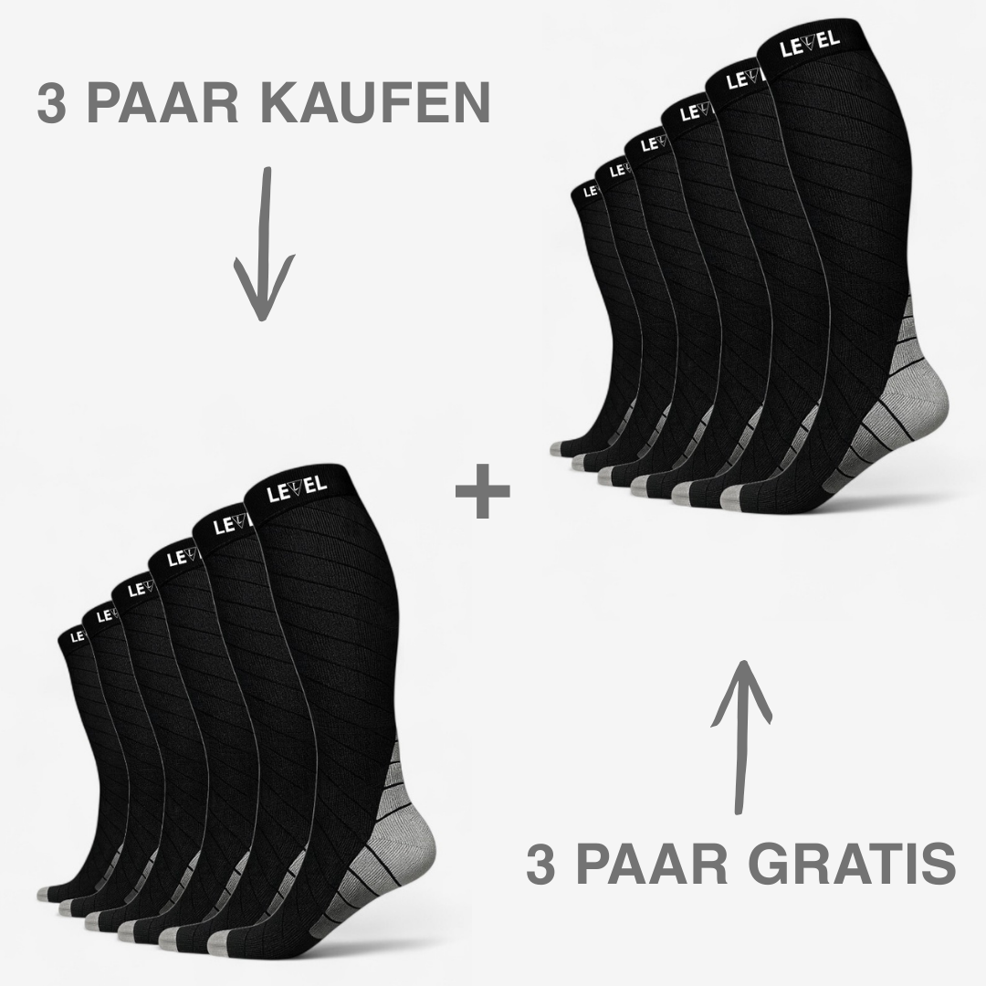 Recovery Socks® mit AntiSchweißKompression™