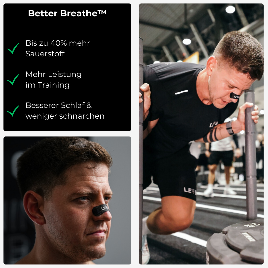 Better Breathe™ Nasenstrips mit 3D-Lift-Effekt