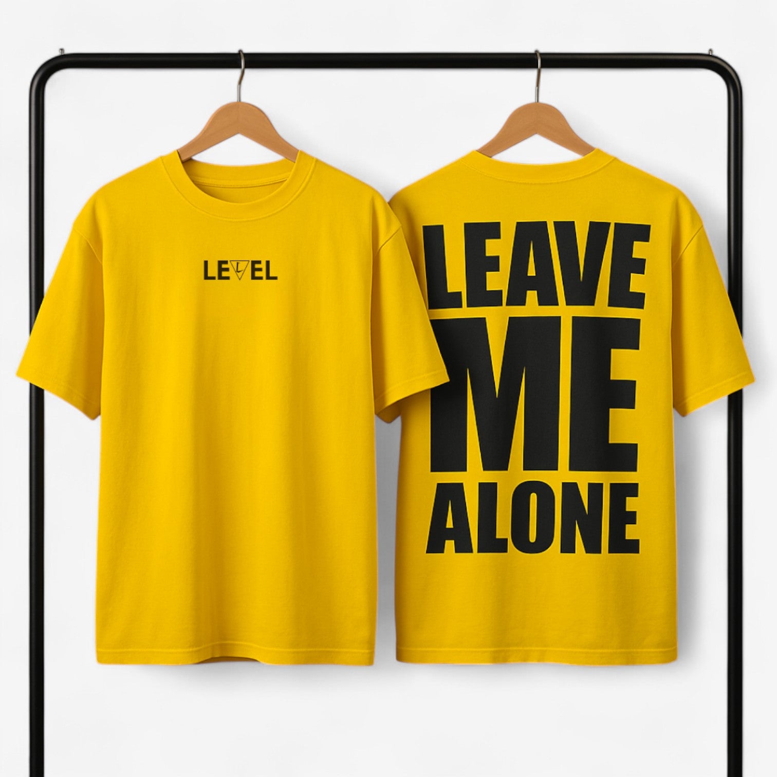 Limited Oversized Shirt "LEAVE ME ALONE"