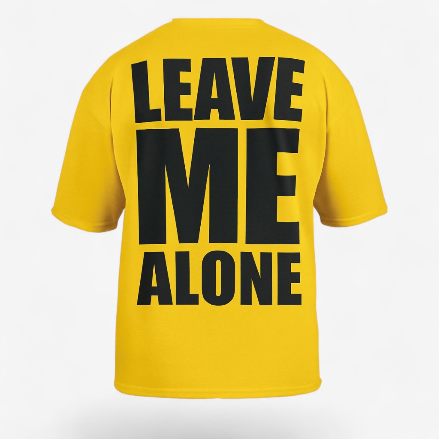 Limited Oversized Shirt "LEAVE ME ALONE"
