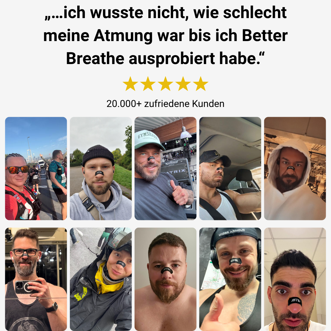 Better Breathe™ Nasenstrips mit 3D-Lift-Effekt