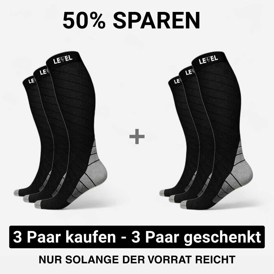 Recovery Socks® mit AntiSchweißKompression™