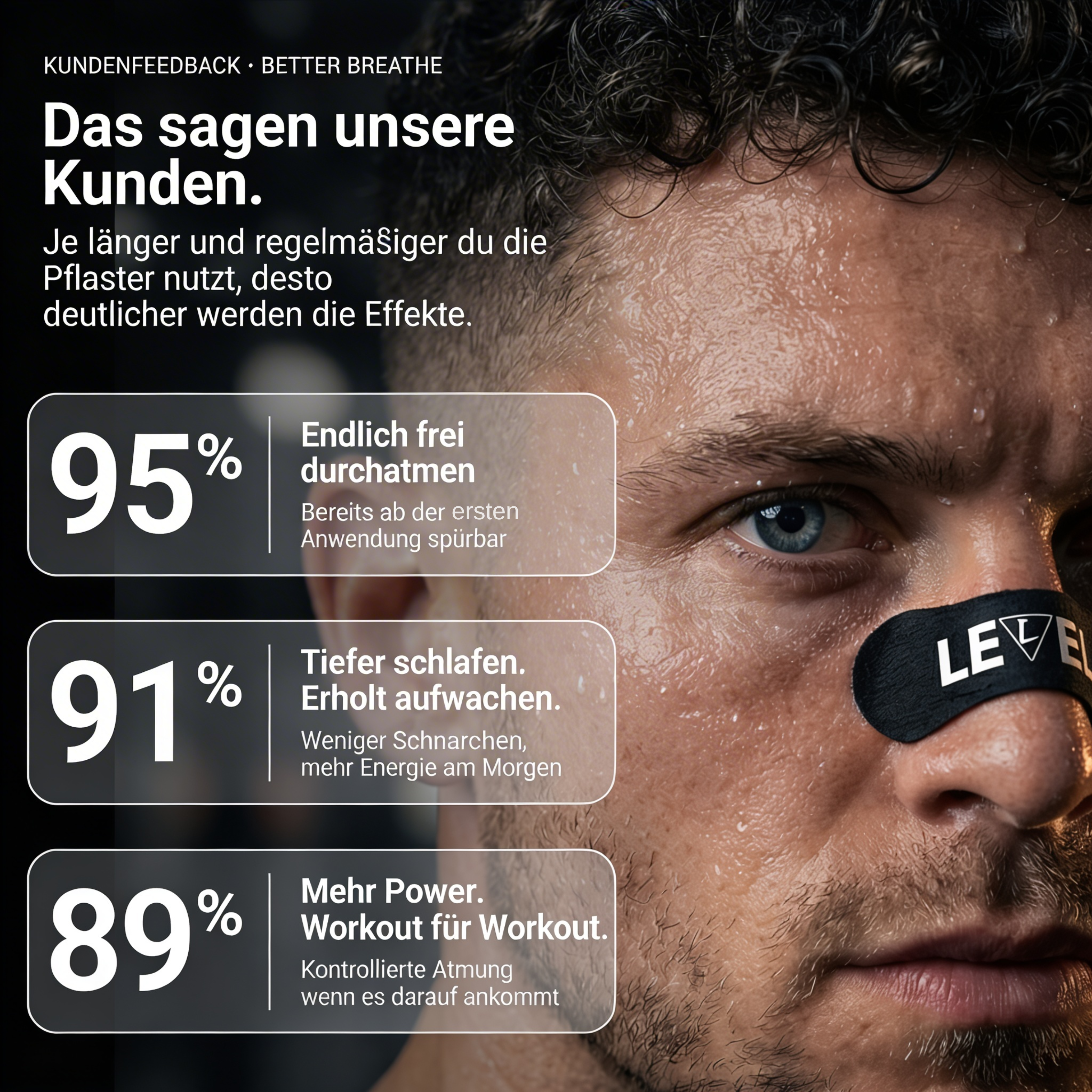 Better Breathe Nasenstrips mit SkinPro Klebeformel