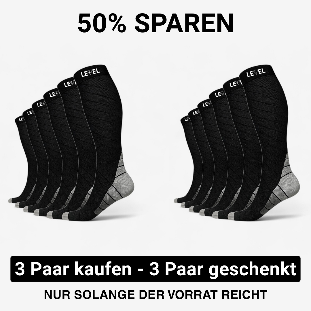 Recovery Socks® mit AntiSchweißKompression™