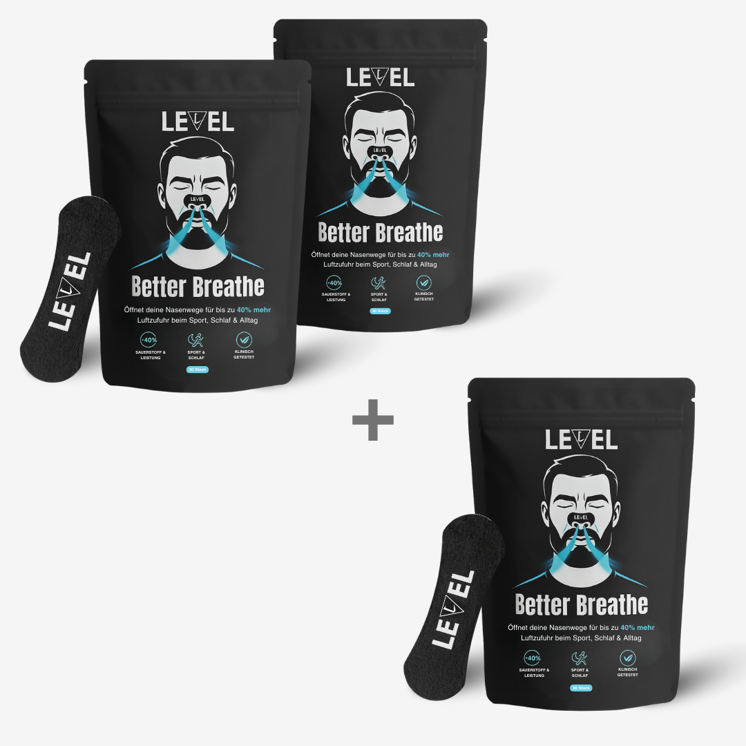 Better Breathe™ Nasenstrips mit 3D-Lift-Effekt