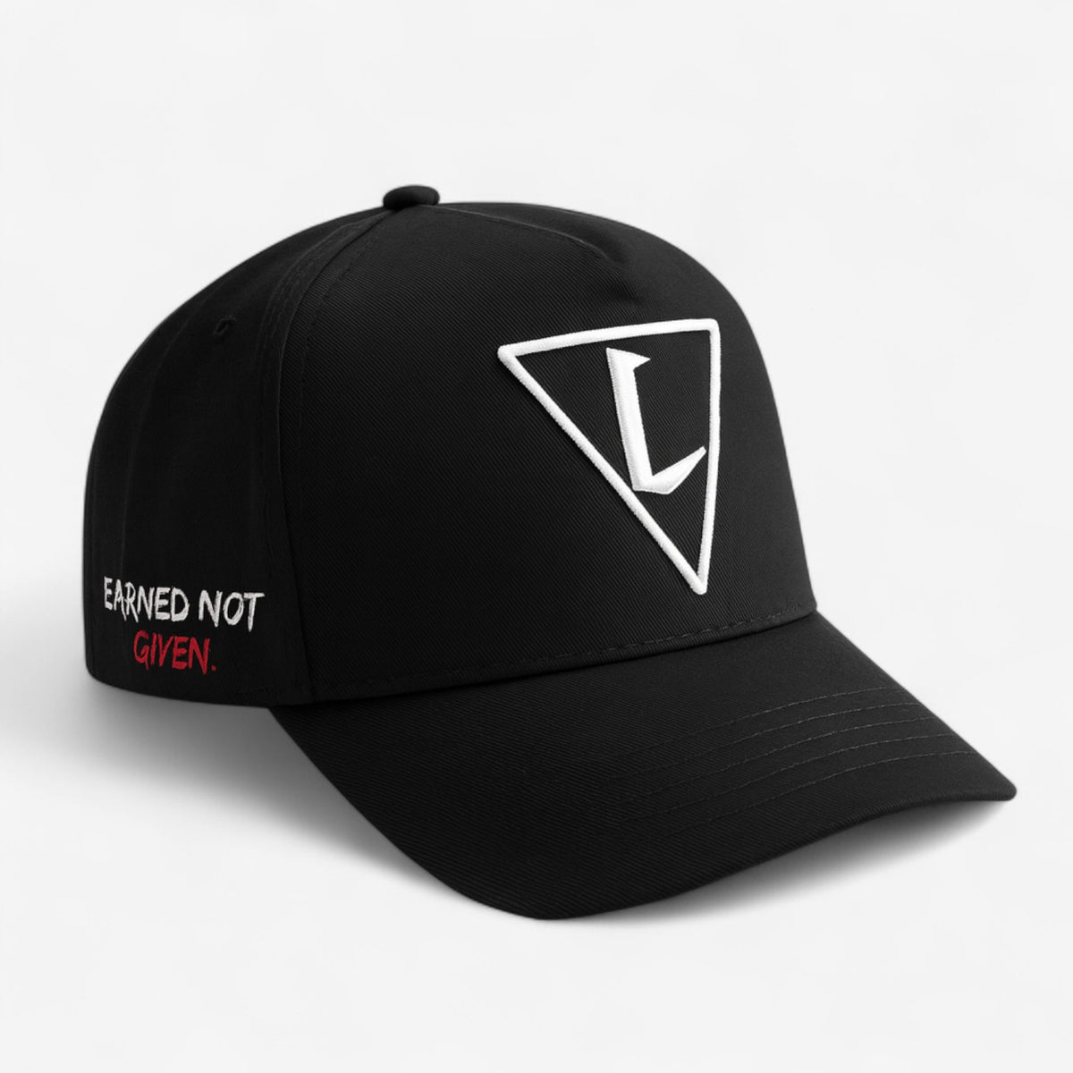 Level Snapback Cap - Schwarz