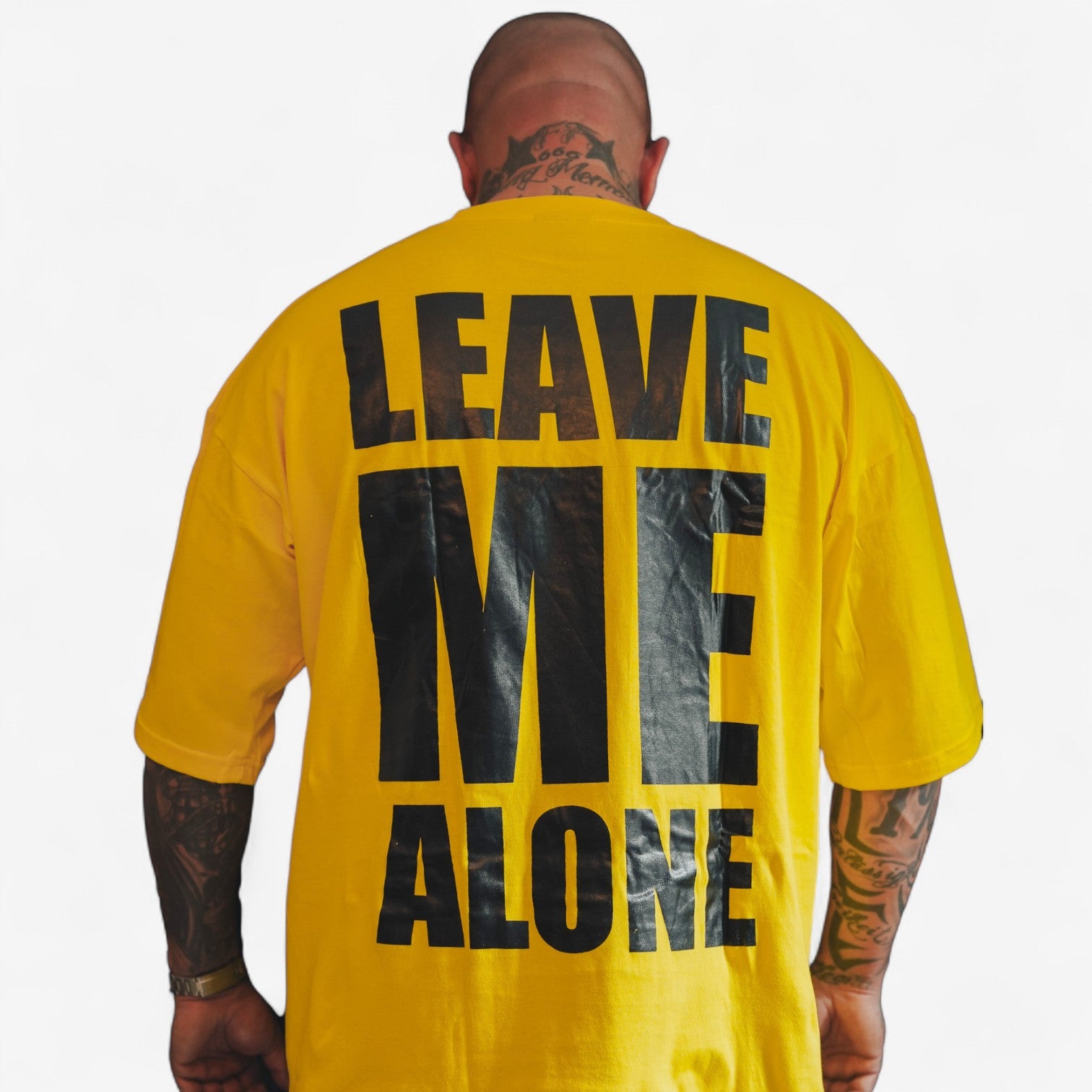 Limited Oversized Shirt "LEAVE ME ALONE"