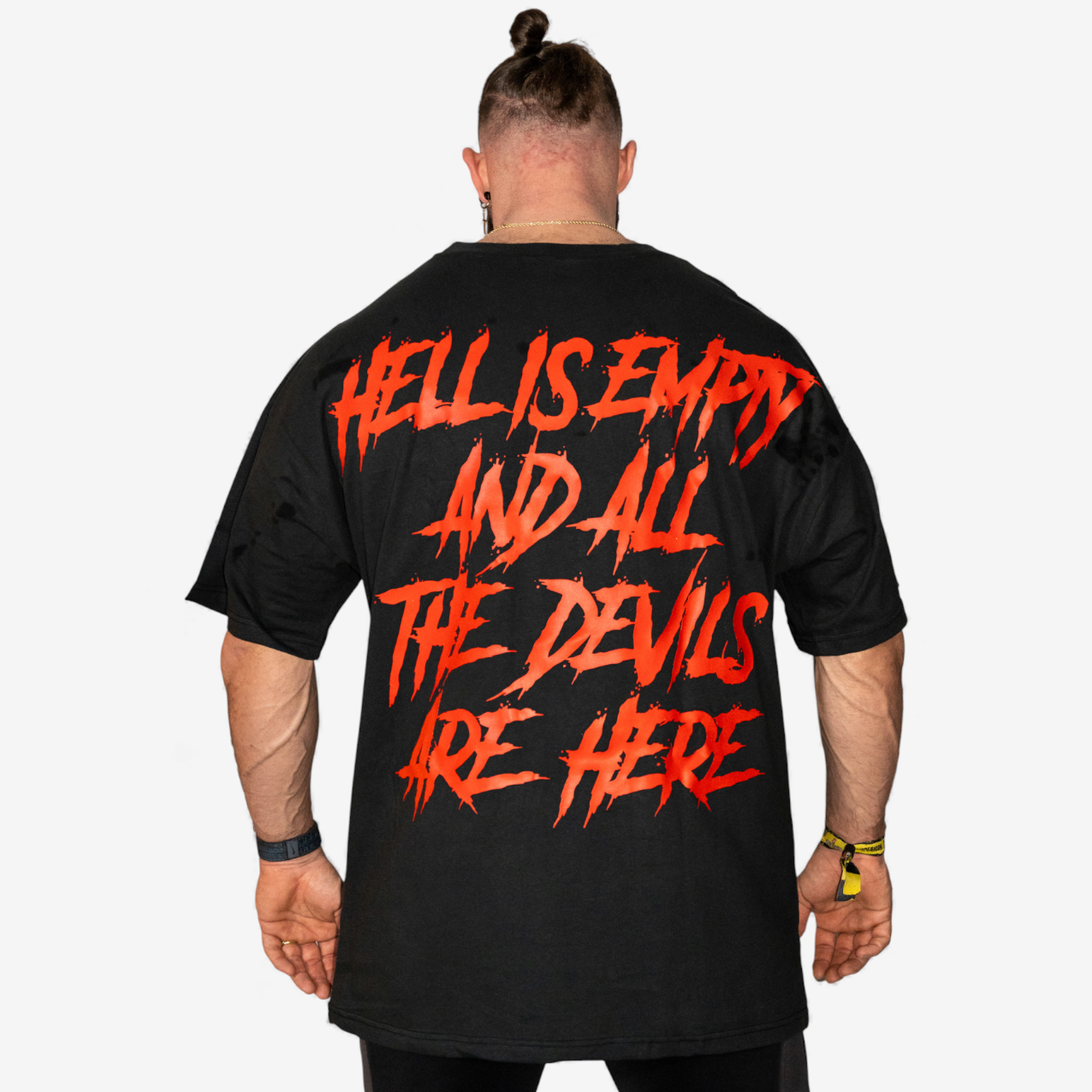 Limited Oversized Shirt "HELL IS EMPTY"
