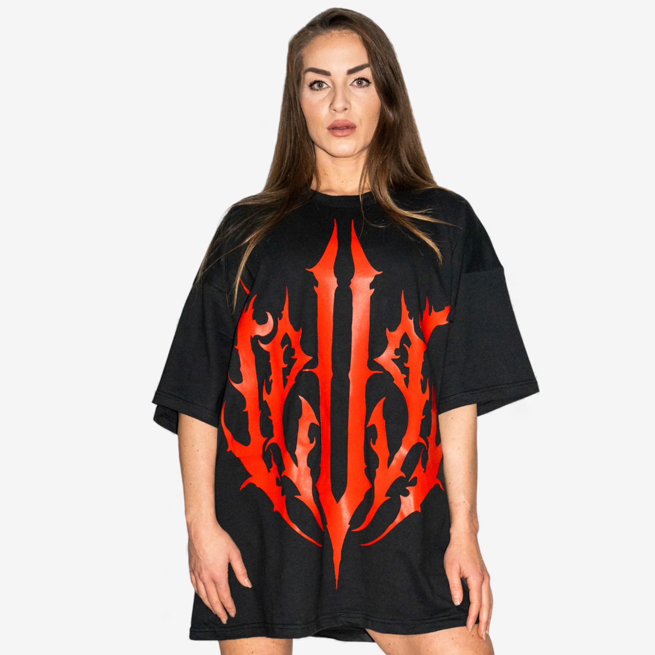 Limited Oversized Shirt "HELL IS EMPTY"