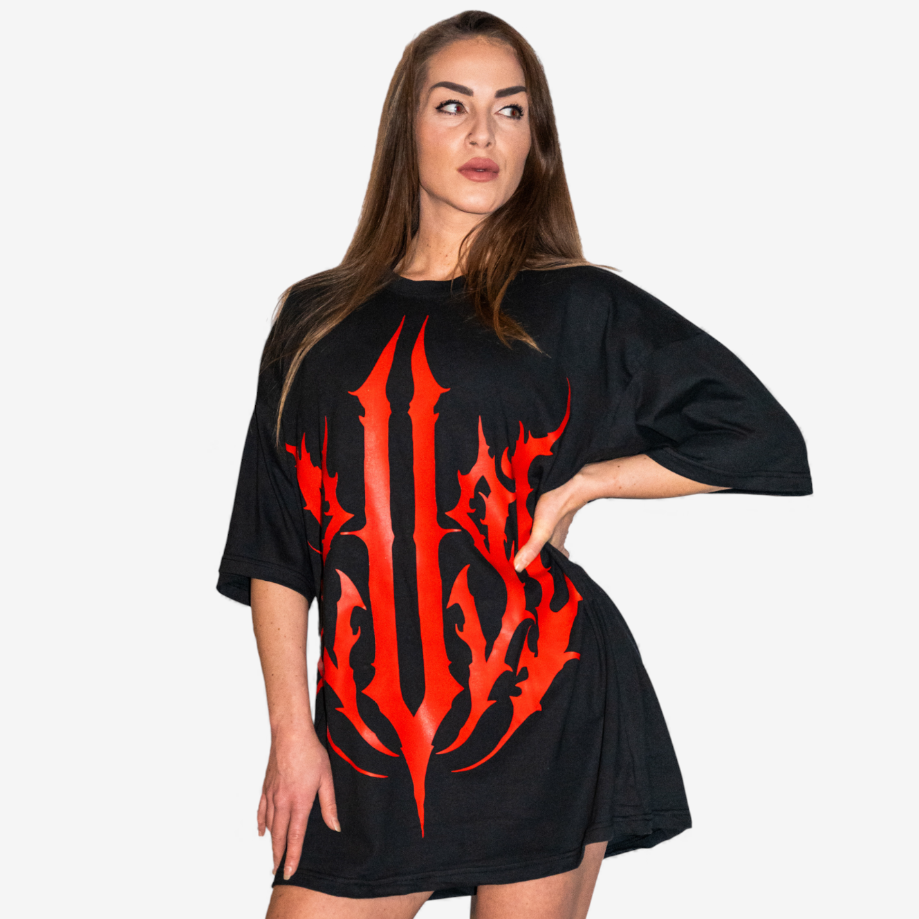 Limited Oversized Shirt "HELL IS EMPTY"