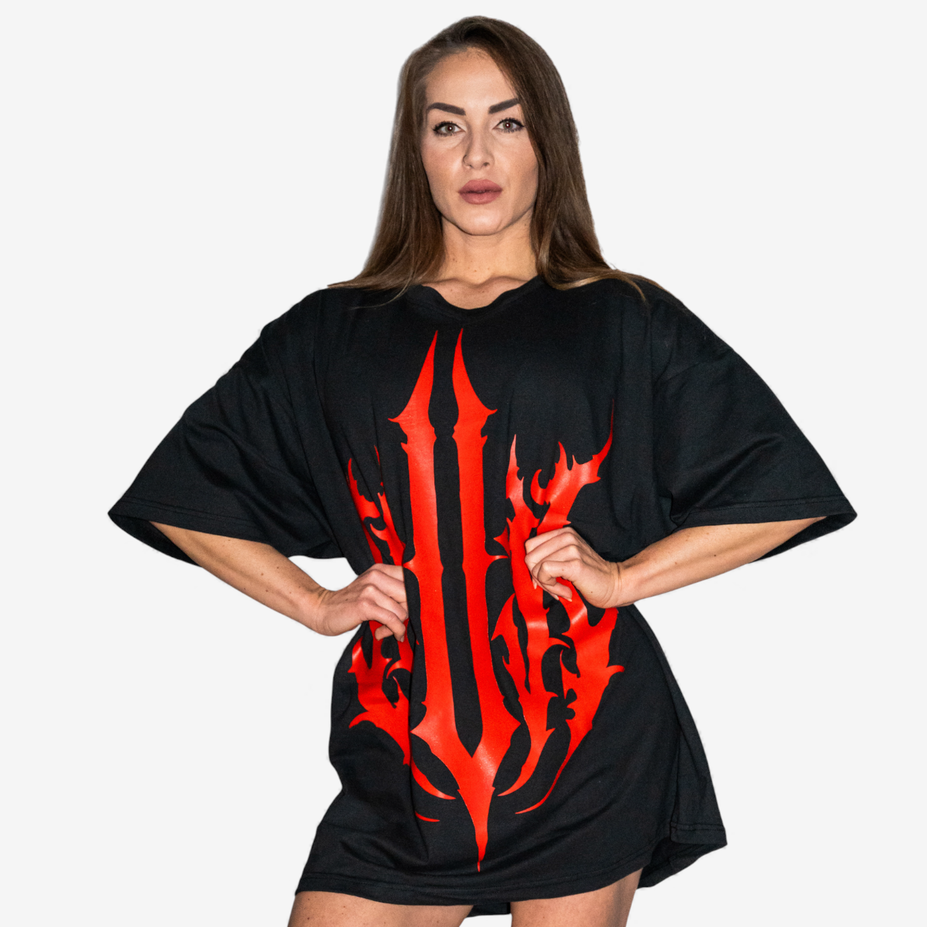 Limited Oversized Shirt "HELL IS EMPTY"