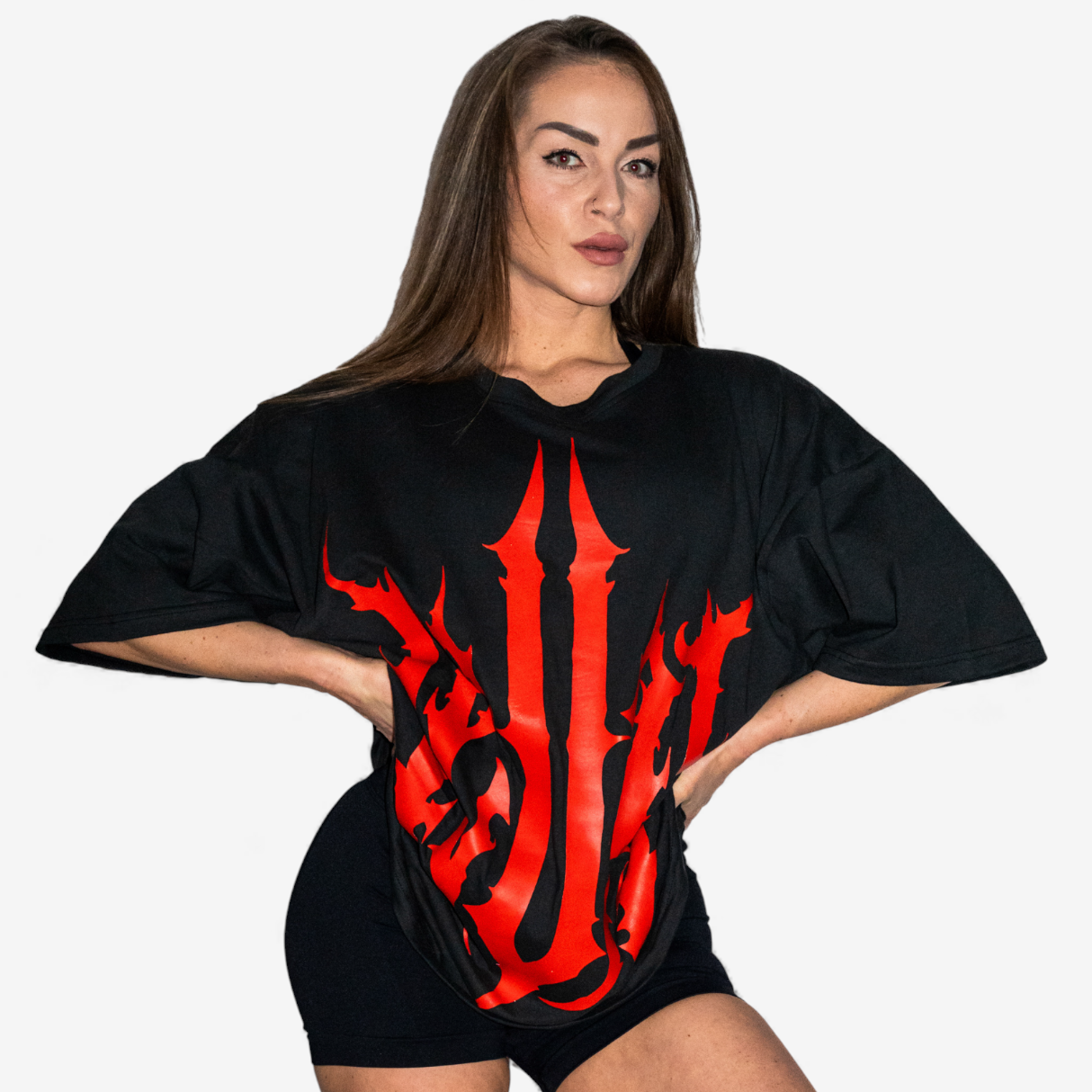 Limited Oversized Shirt "HELL IS EMPTY"