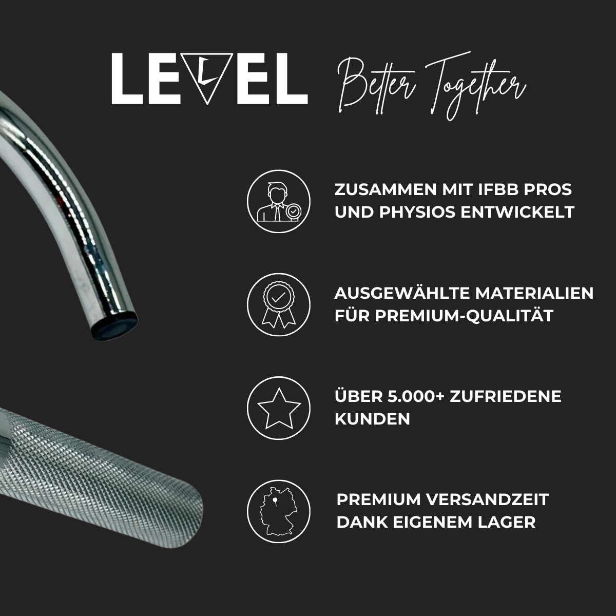 Level Hook® mit FlexGrip-Matrix™