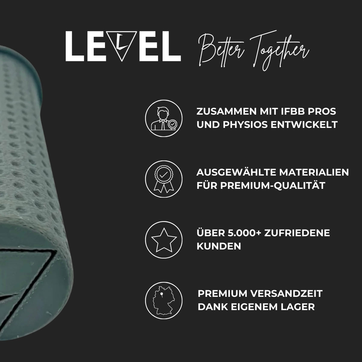 Level Pin® mit Anti-Bieg und Ultra-Leicht-Technologie™