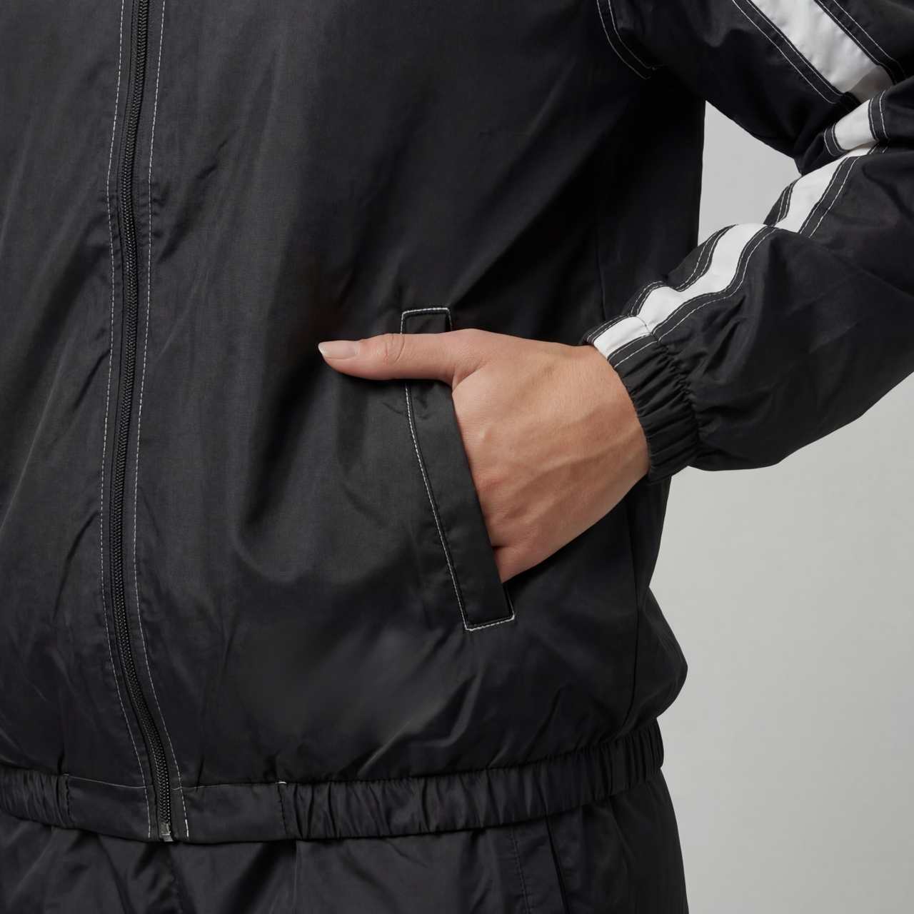 Zipjacke "Earned not given"