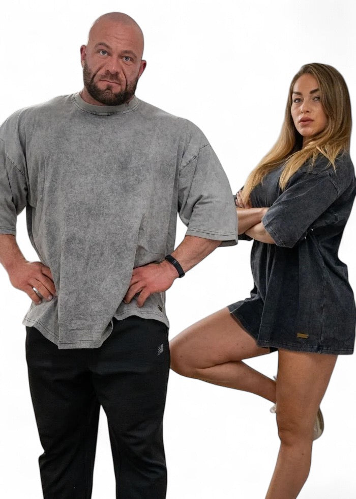Acid Washed Oversized Shirts