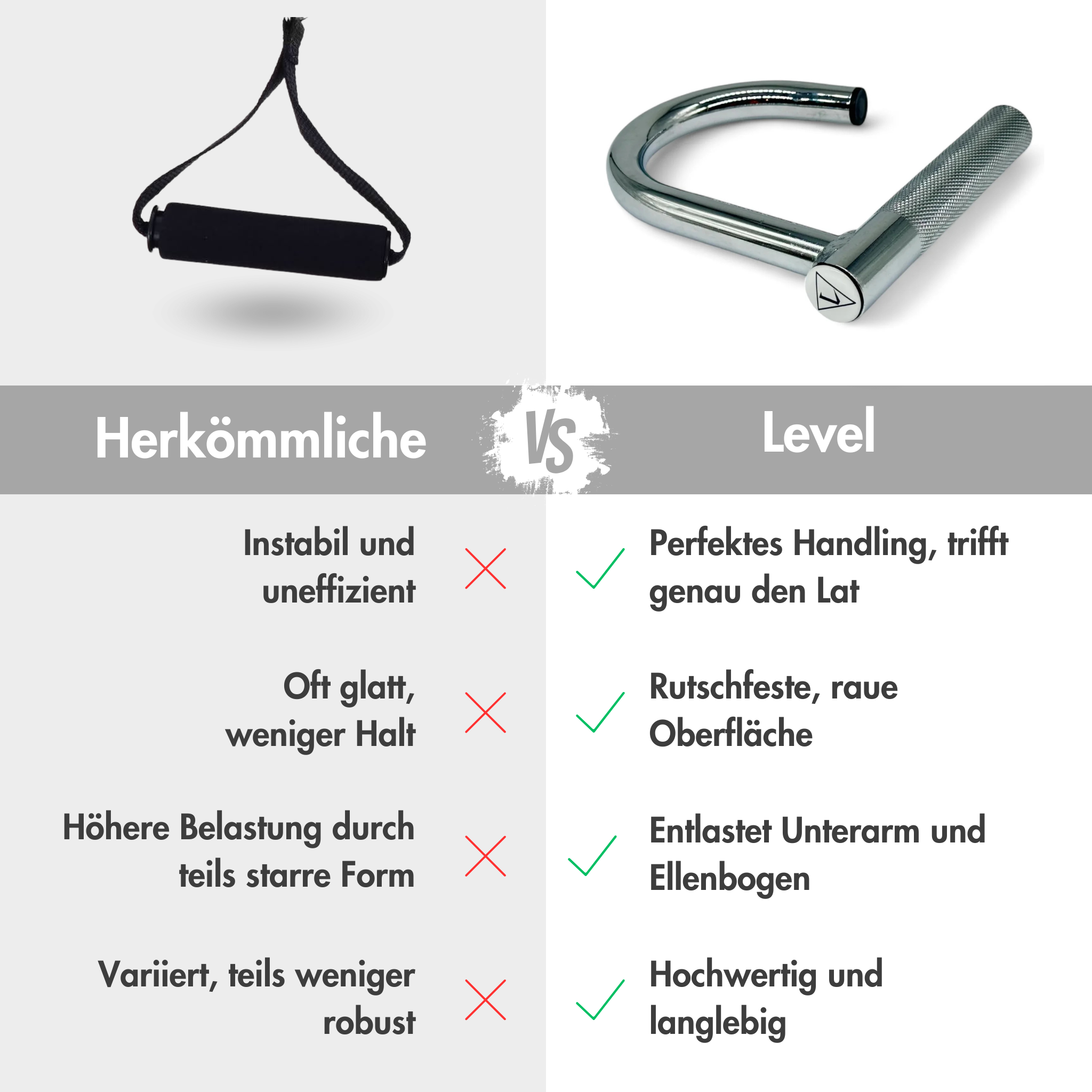 Level Hook® mit FlexGrip-Matrix™