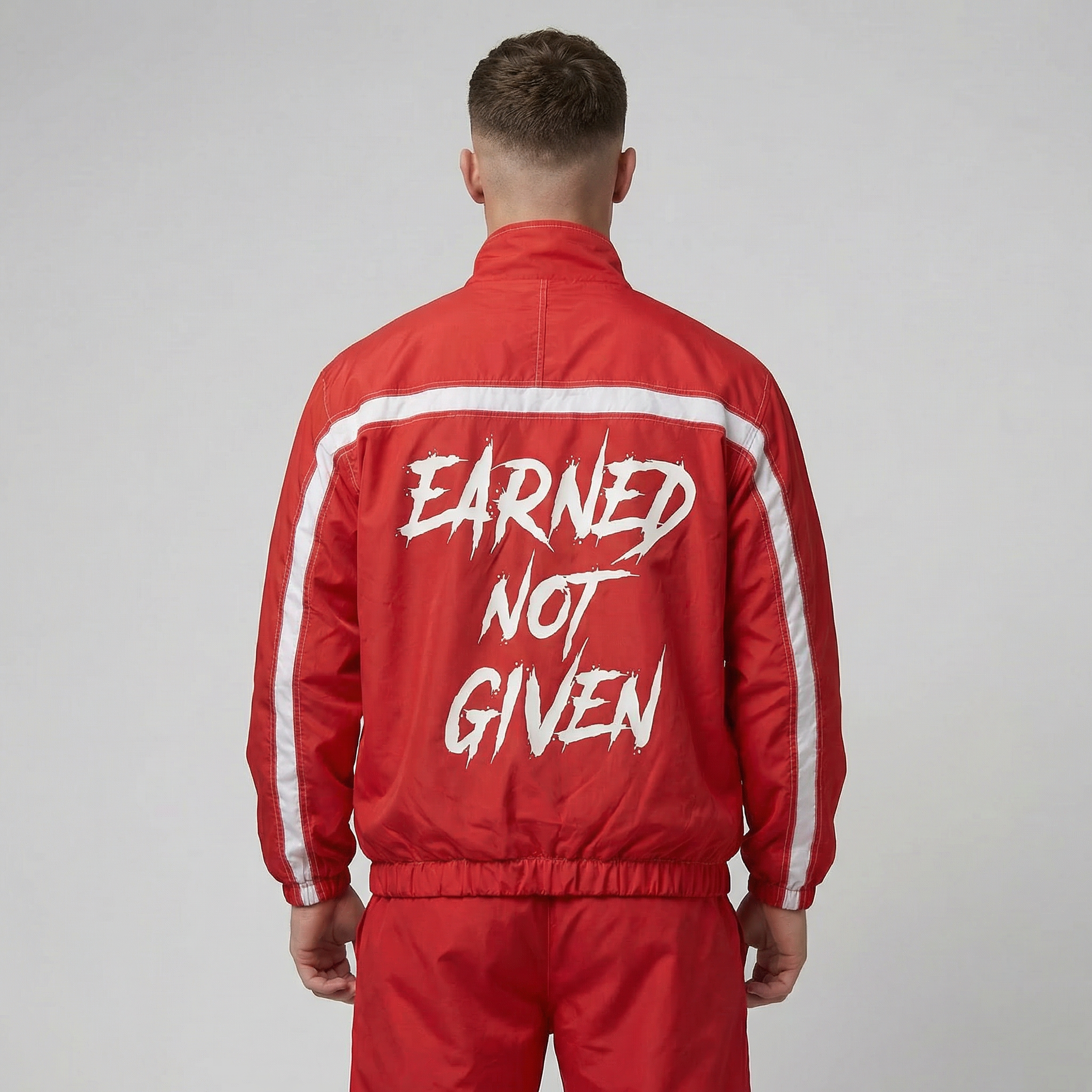 Zipjacke "Earned not given"