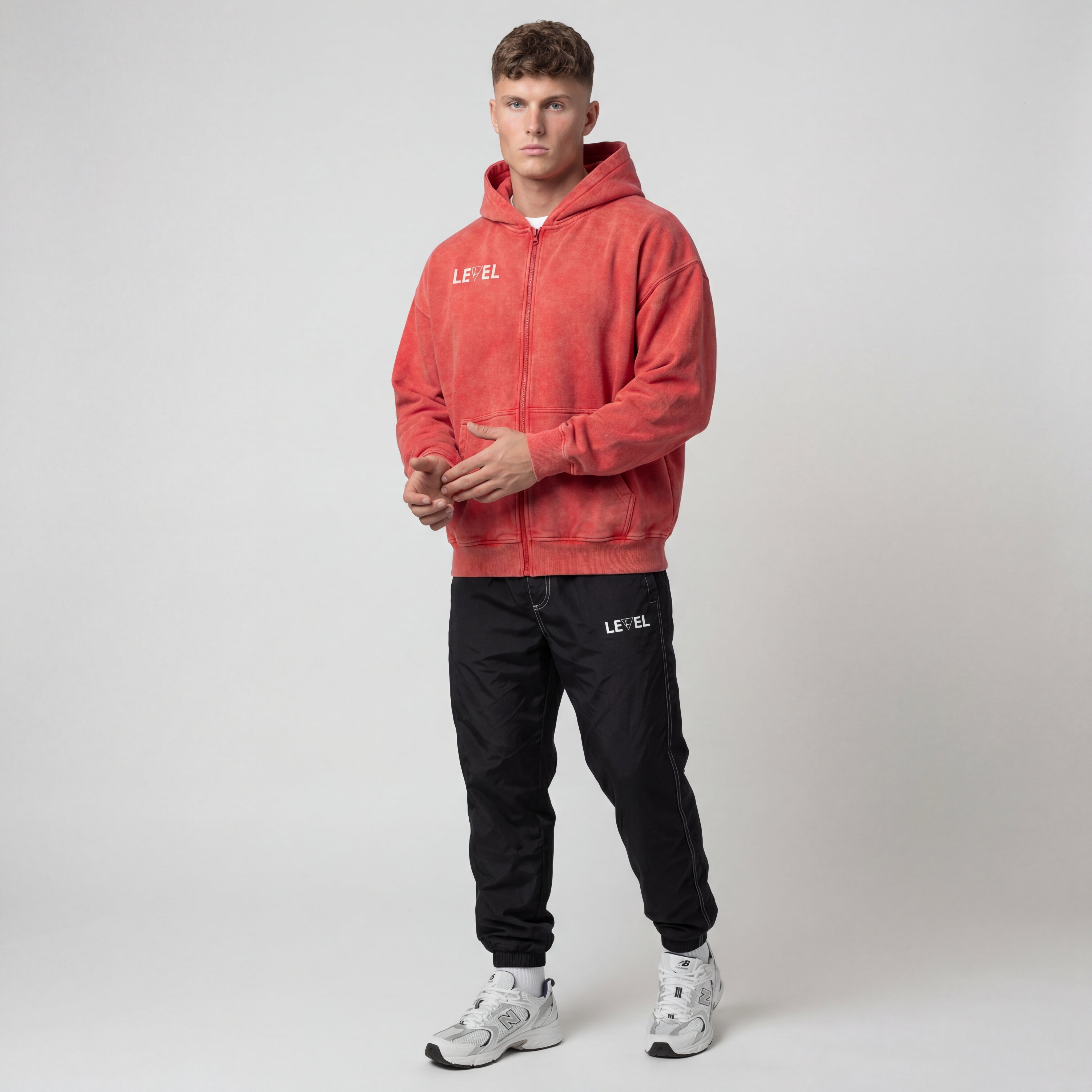 Heavy Washed Zipper