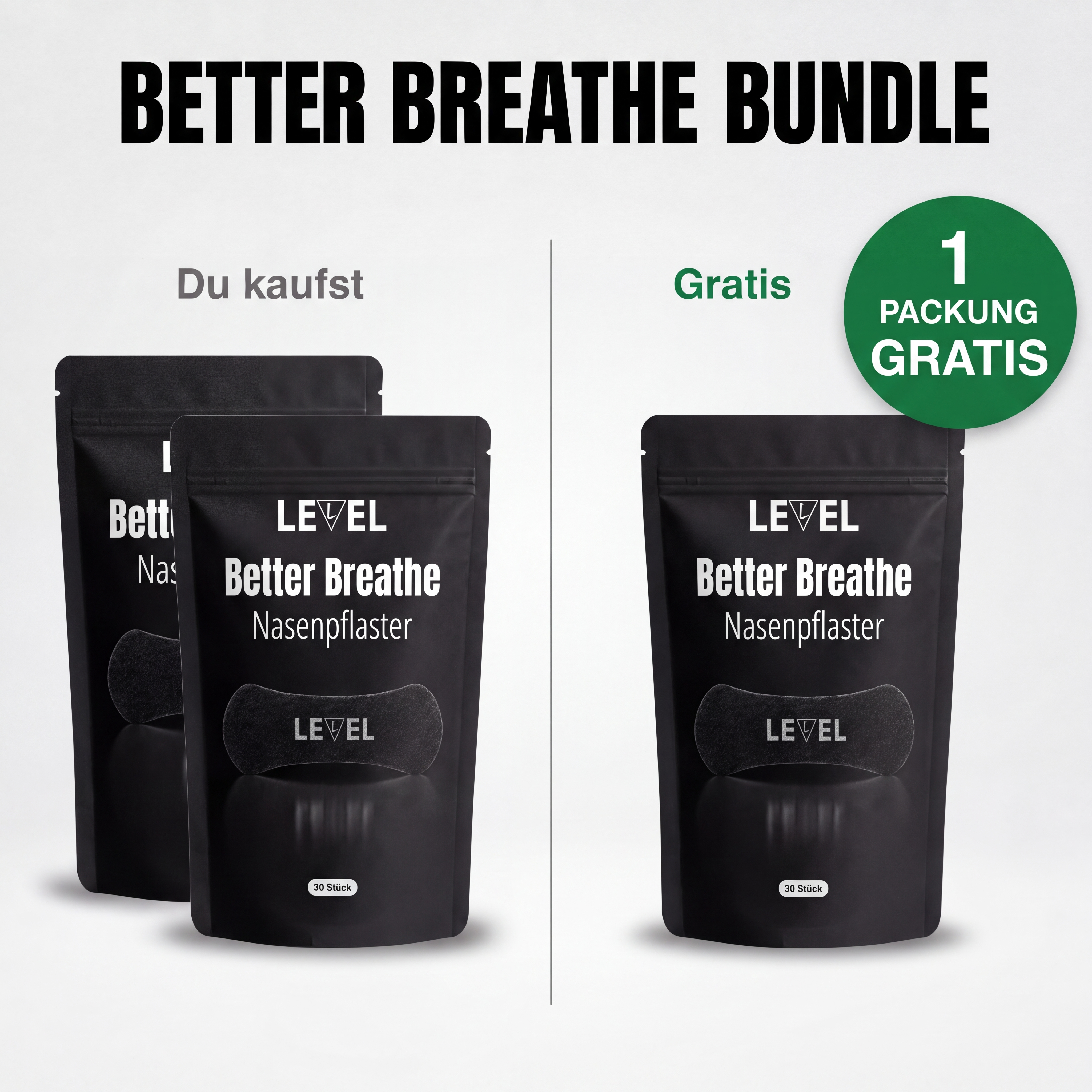 Better Breathe Nasenpflaster mit SkinPro Klebeformel