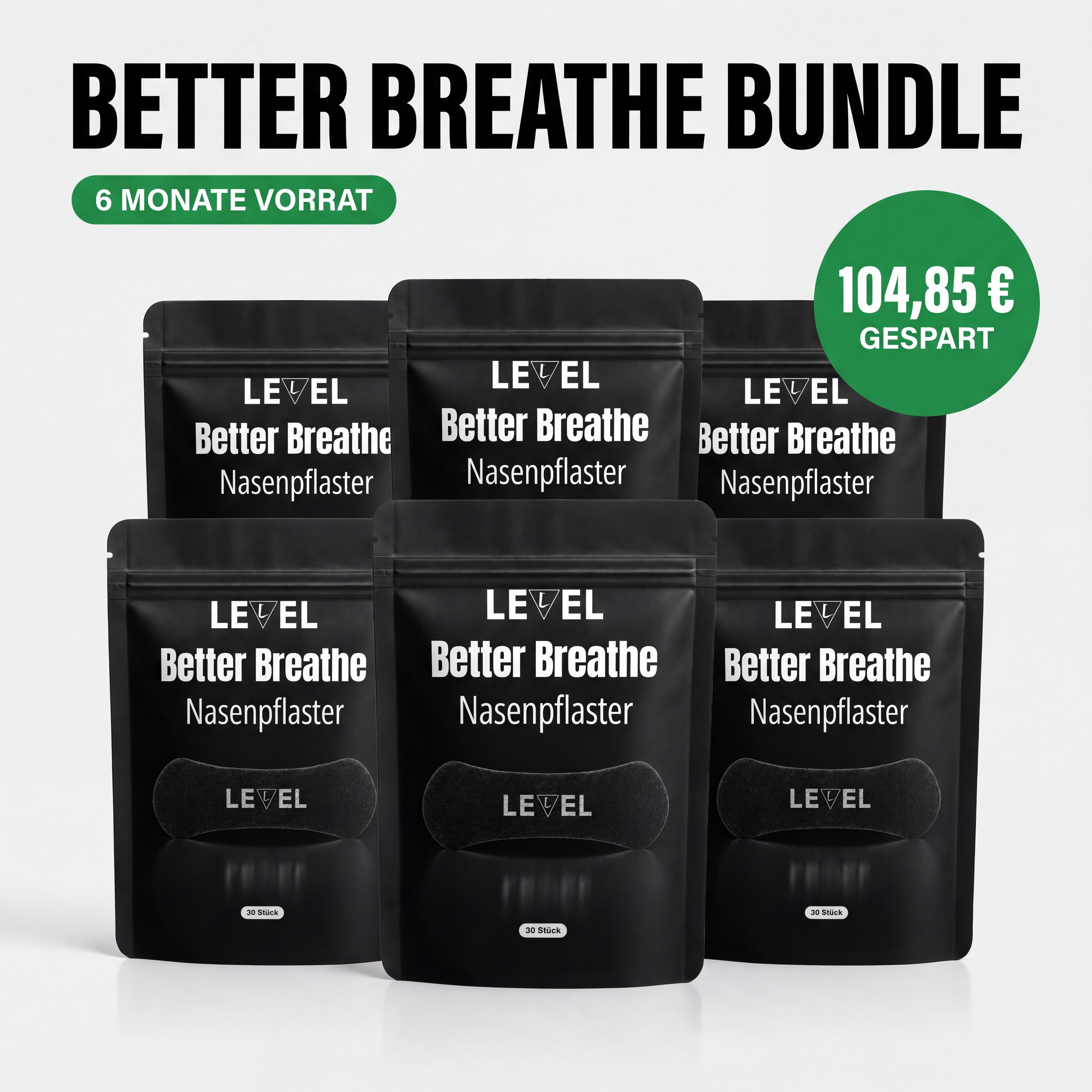 Better Breathe Nasenpflaster mit SkinPro Klebeformel