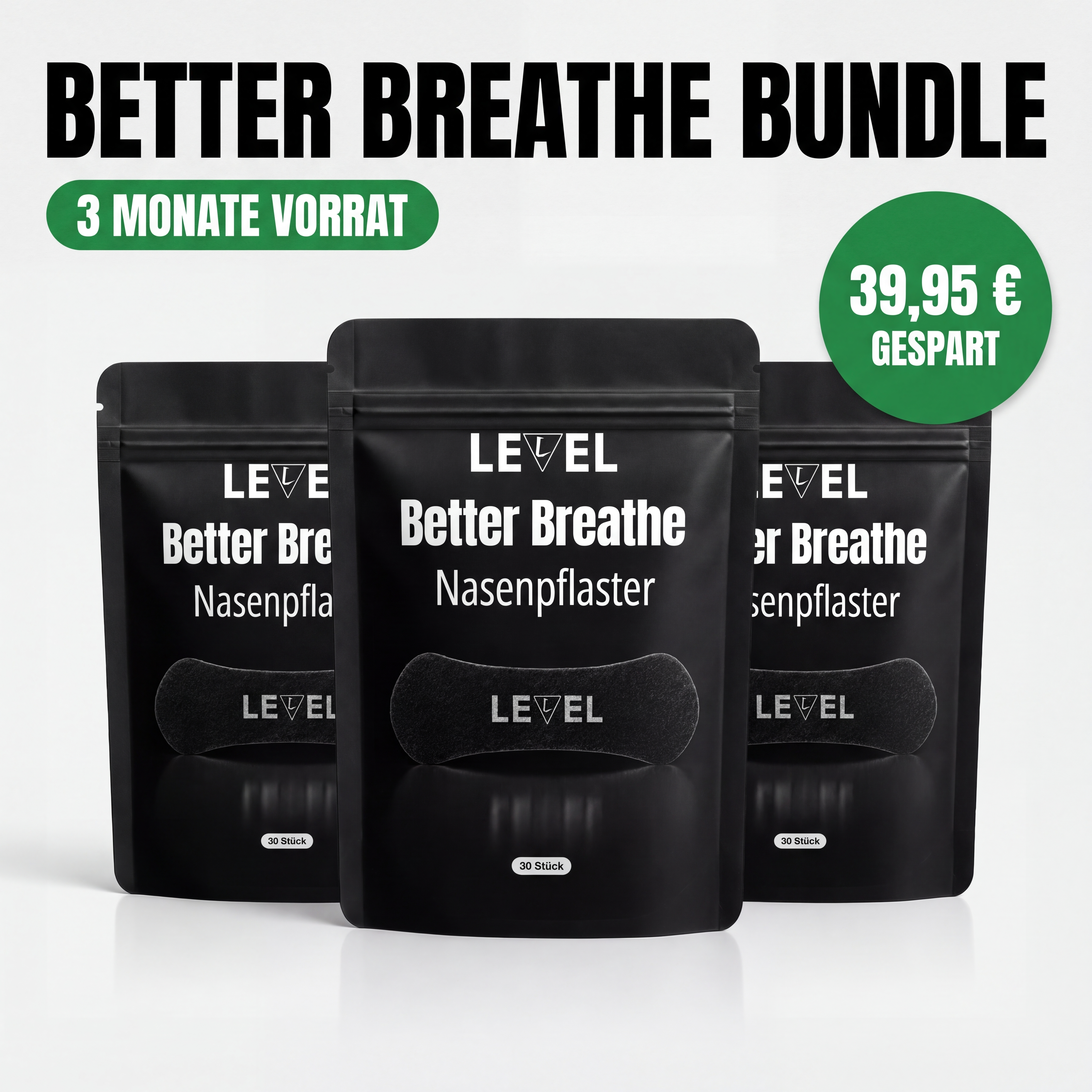 Better Breathe Nasenpflaster mit SkinPro Klebeformel